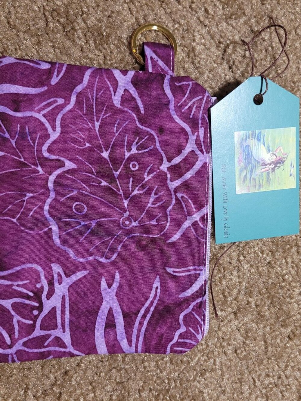 NWT! Handmade credit cards and cash holder